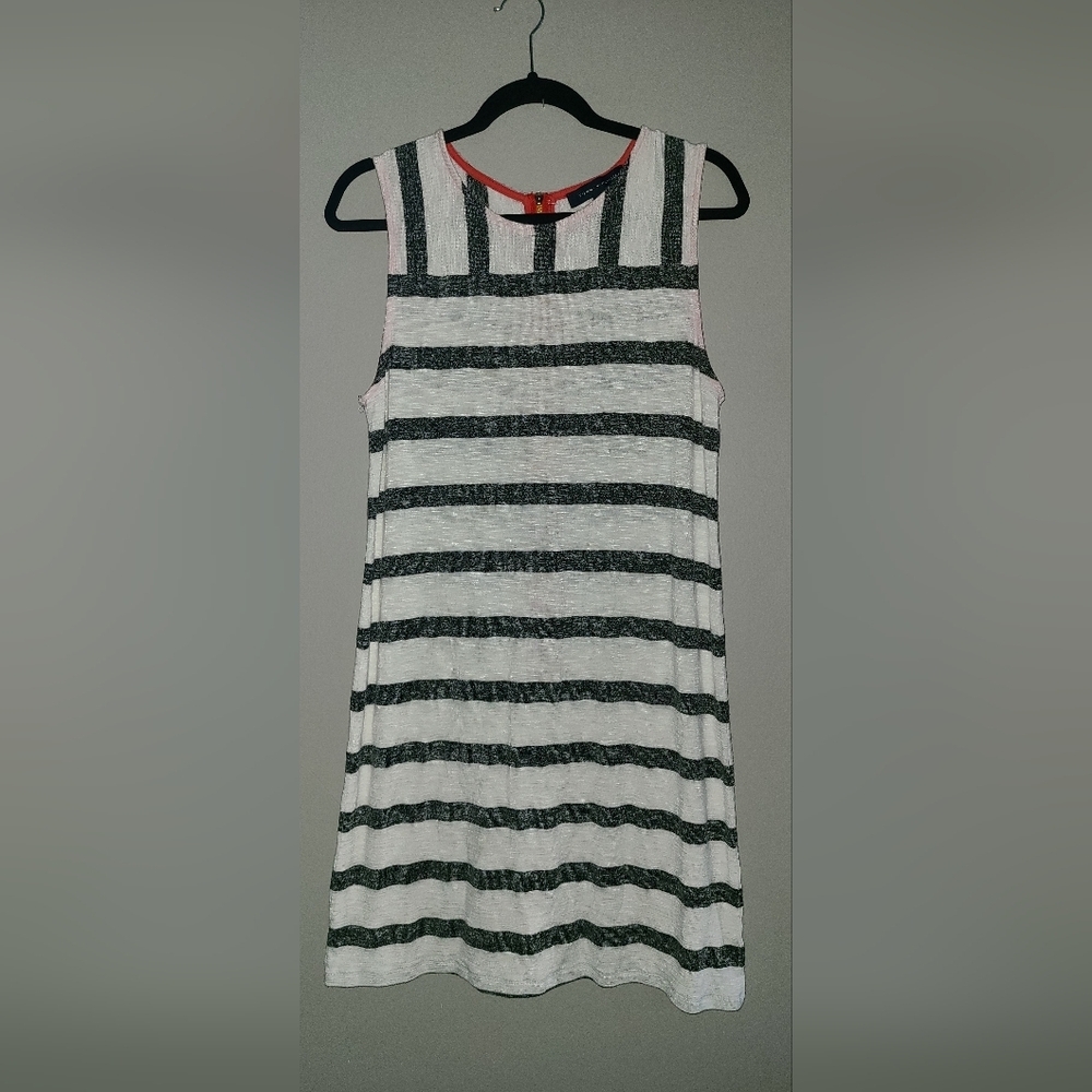Tommy‎ Hilfiger Terry cloth cotton striped sleeveless shift dress size M